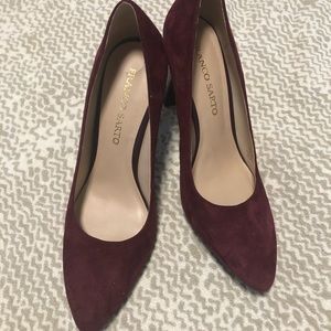 NWOT Franco Sarto Wine Pumps